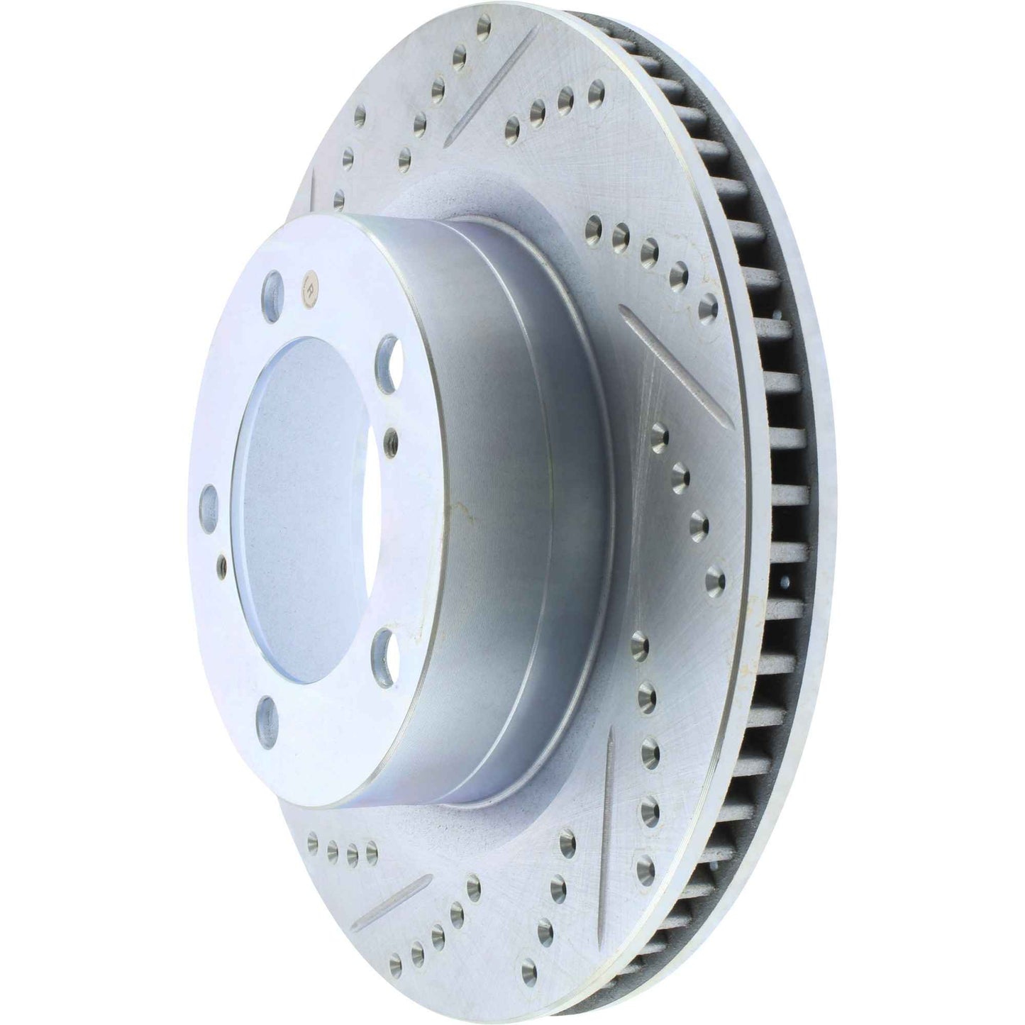 StopTech  Select Sport Drilled And Slotted Brake Rotor; Front Right