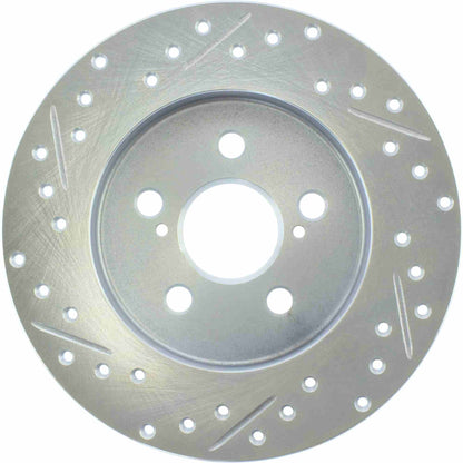 StopTech Select Sport Drilled & Slotted Rotor - Rear Left 227.44165L