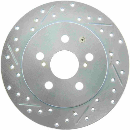 StopTech Select Sport Drilled & Slotted Rotor - Rear Right 227.44165R