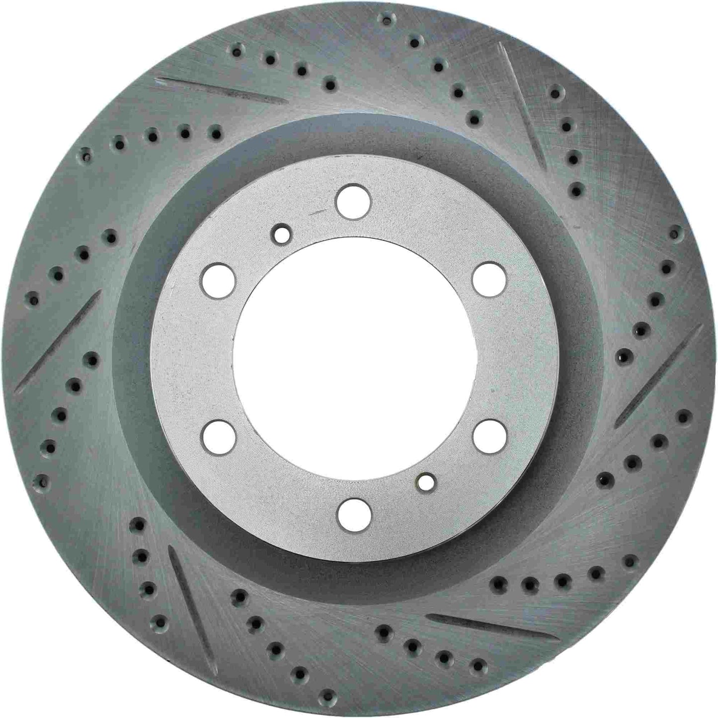 StopTech Select Sport Drilled And Slotted Brake Rotor; Front Left