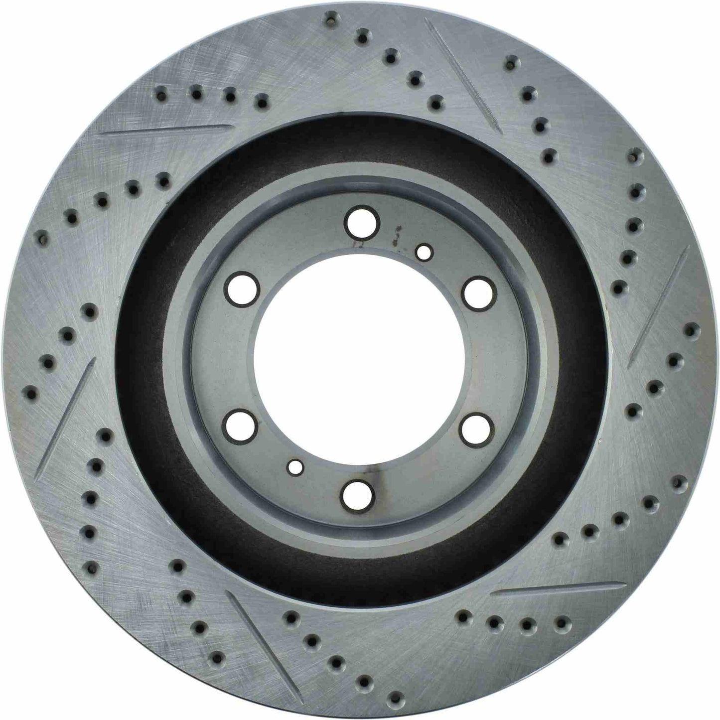 StopTech Select Sport Drilled And Slotted Brake Rotor; Front Right