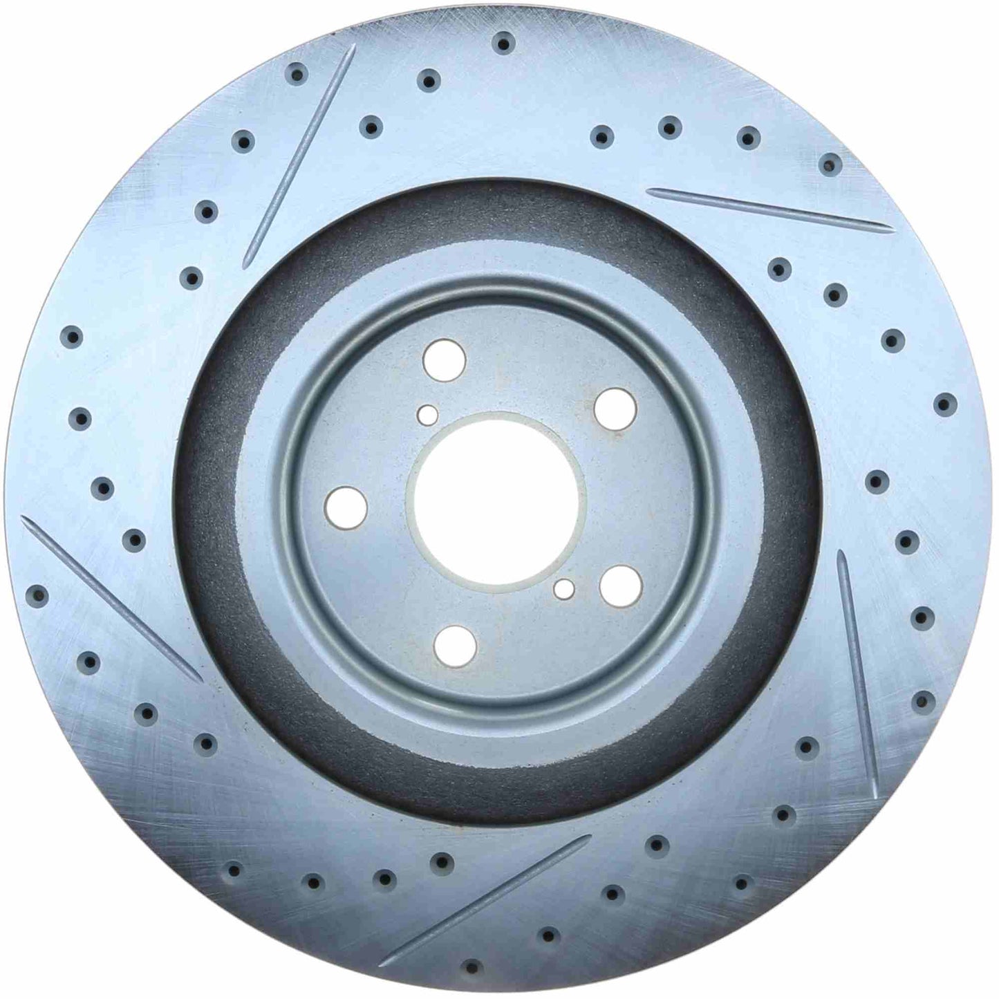 StopTech 13-18 Lexus GS Turbo Select Sport Slotted & Drilled Front Left Rotor 227.44204L