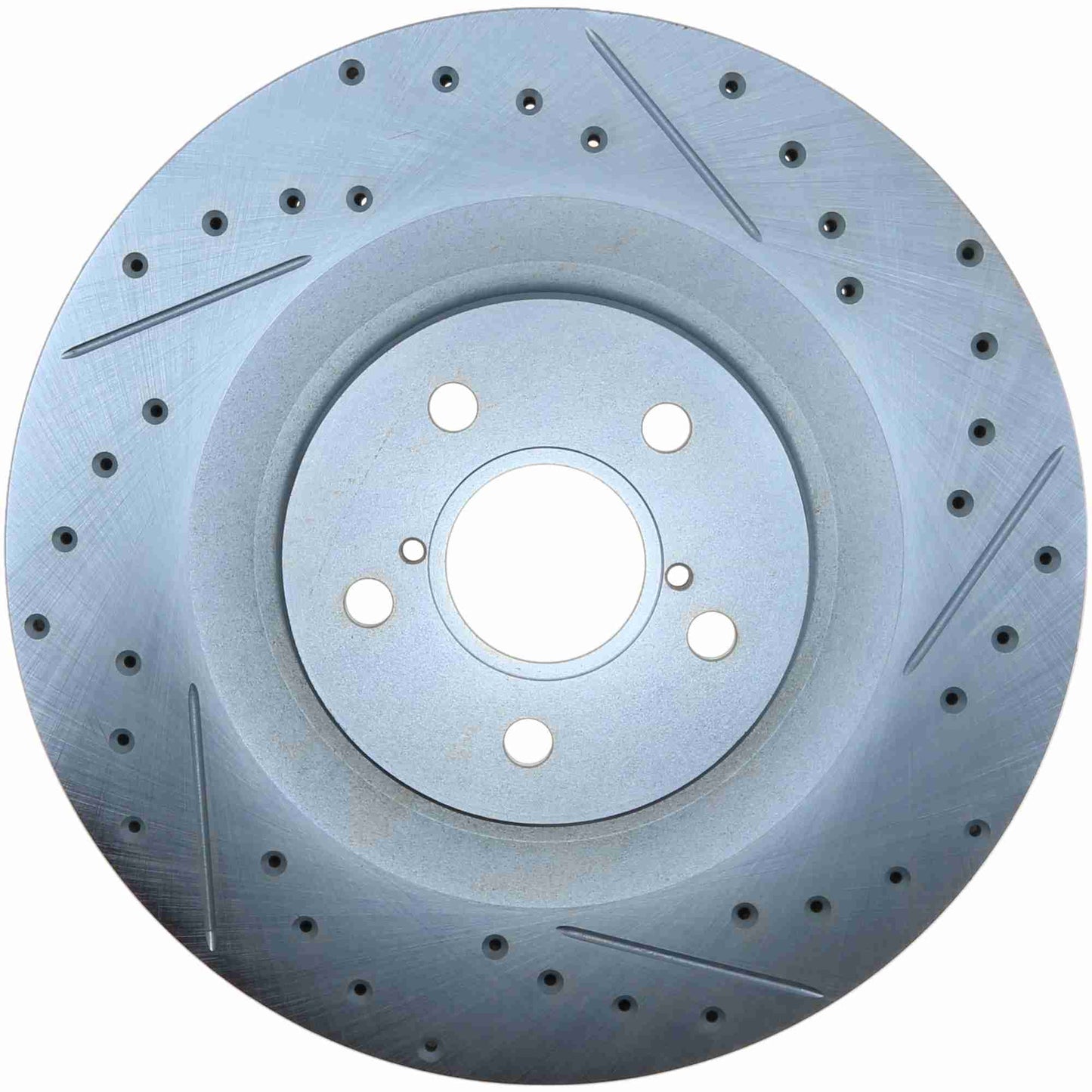 StopTech 13-18 Lexus GS Turbo Select Sport Slotted & Drilled Front Left Rotor 227.44204L