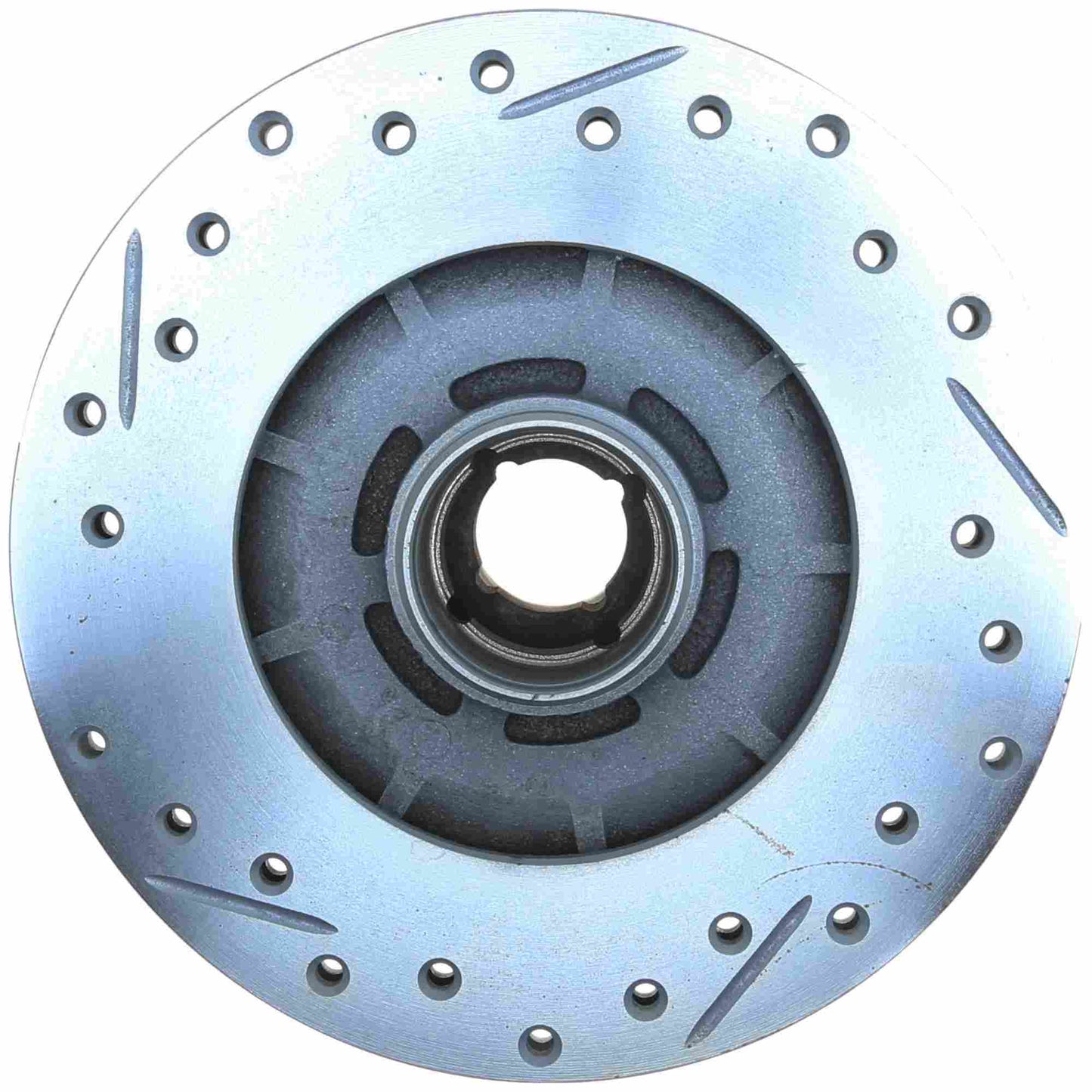 StopTech Select Sport Drilled And Slotted Brake Rotor; Front Left