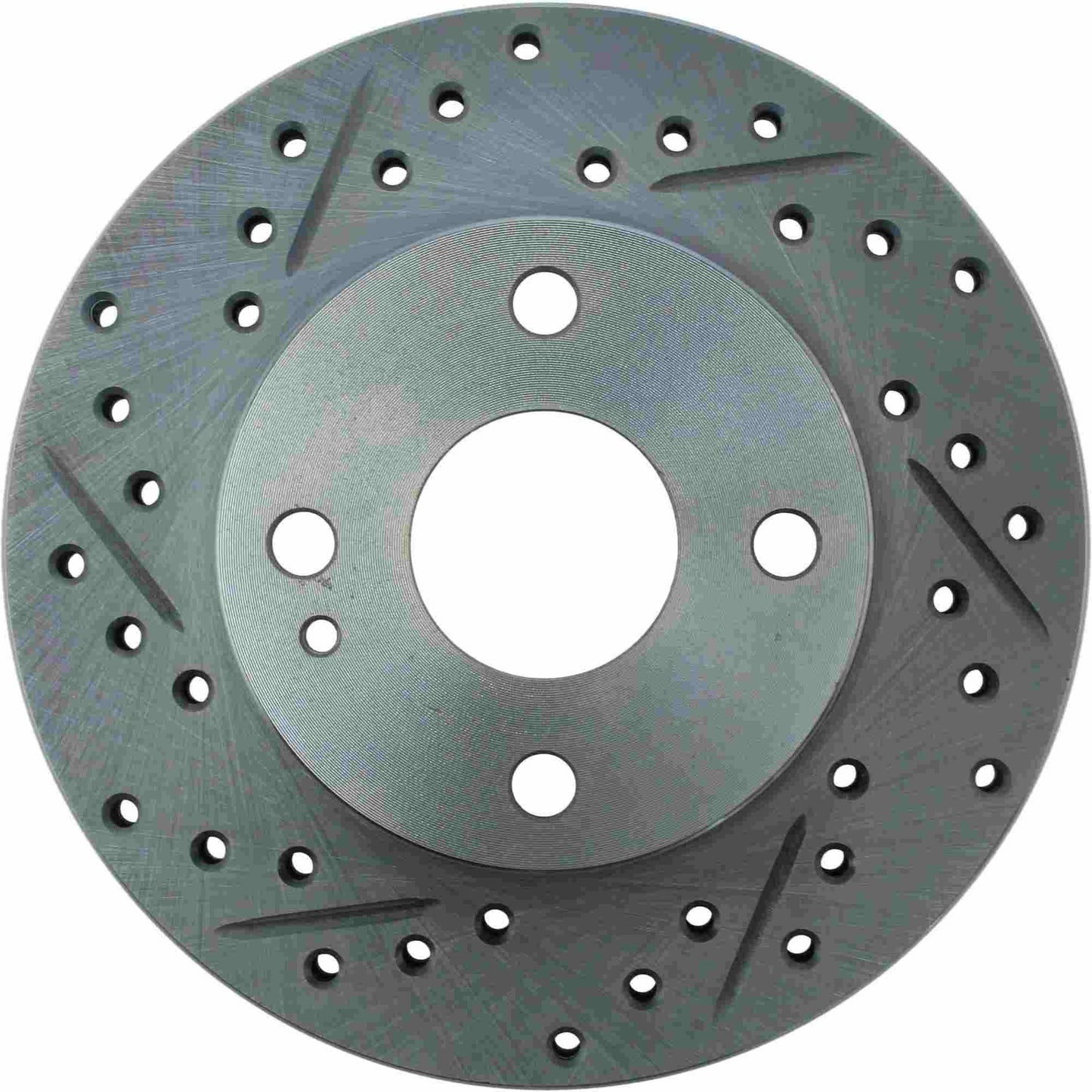 StopTech Select Sport Drilled And Slotted Brake Rotor; Front Right