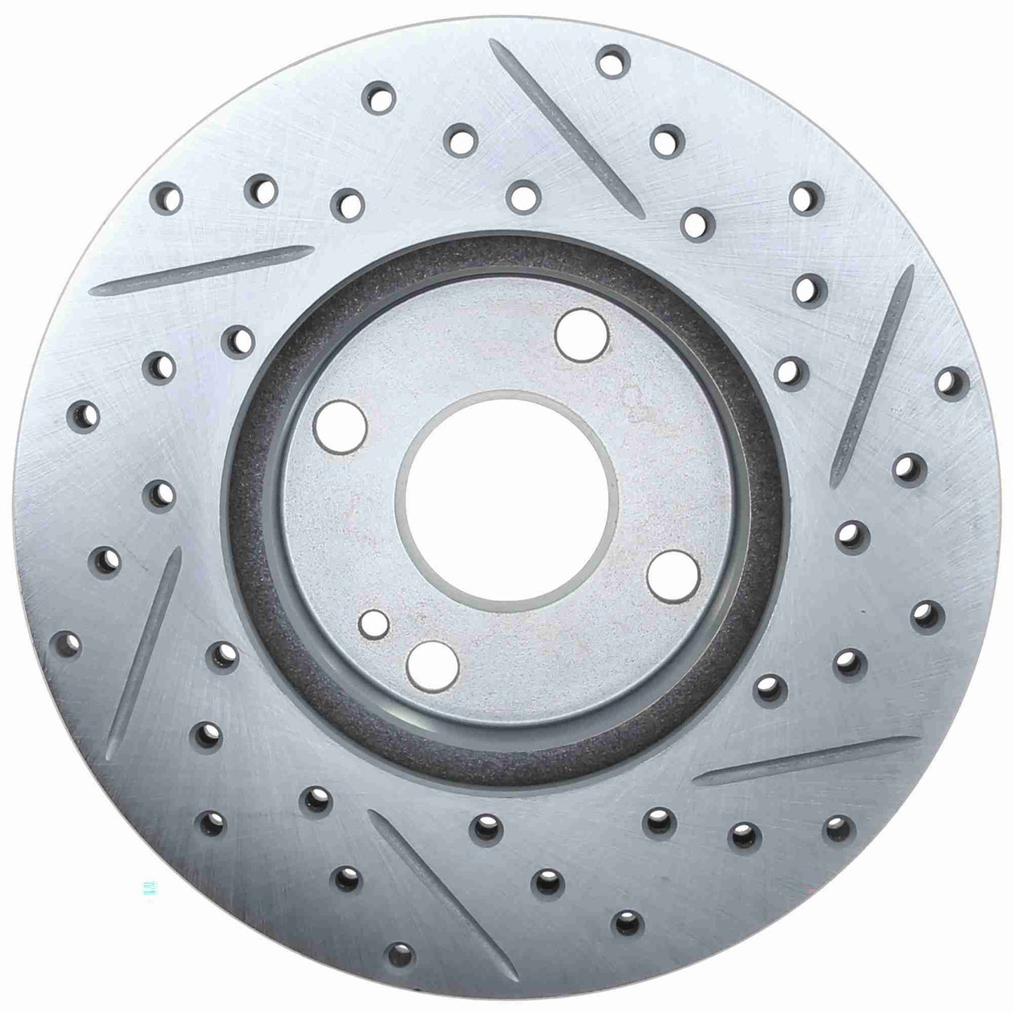 StopTech Select Sport Drilled And Slotted Brake Rotor; Front Right