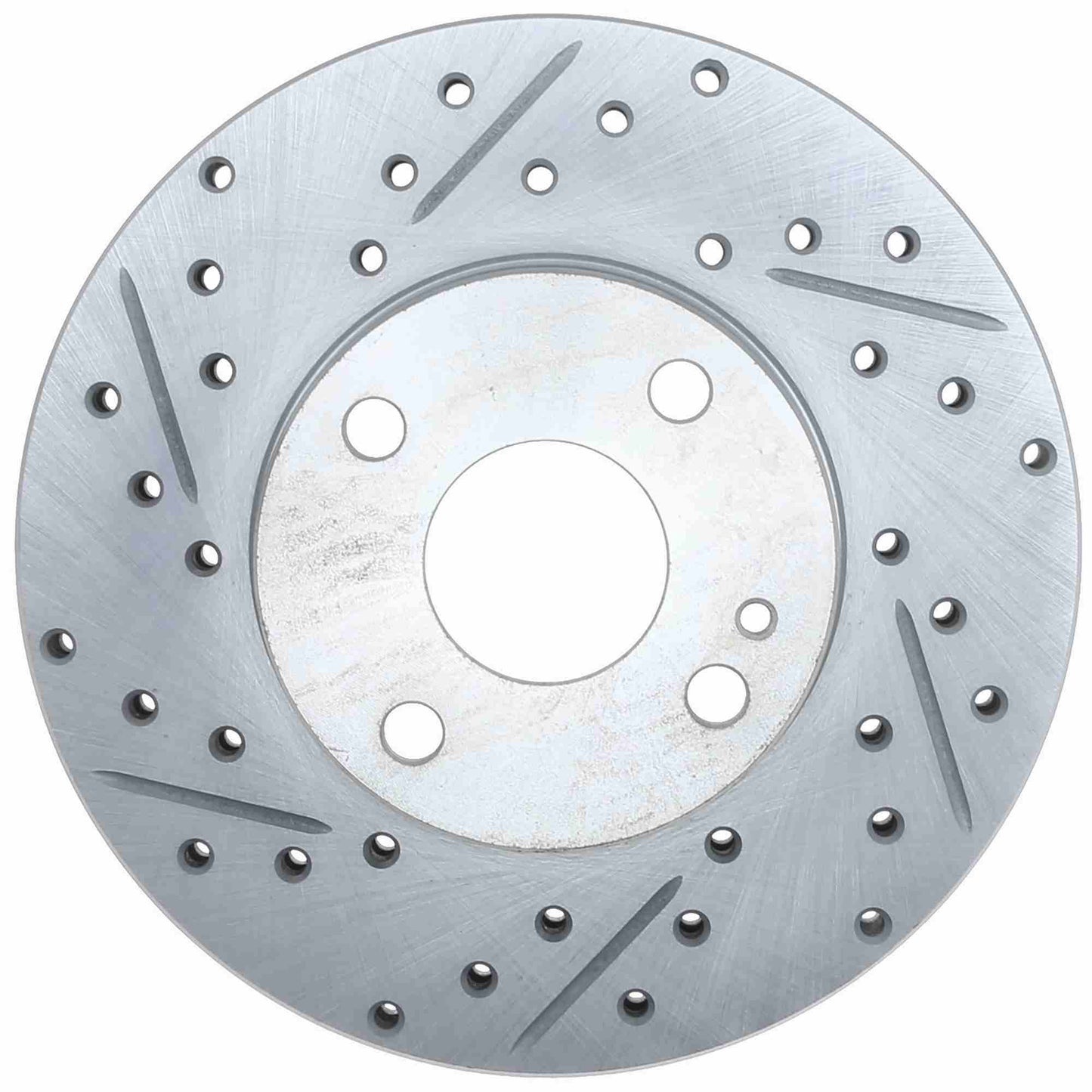 StopTech Select Sport Drilled And Slotted Brake Rotor; Front Right