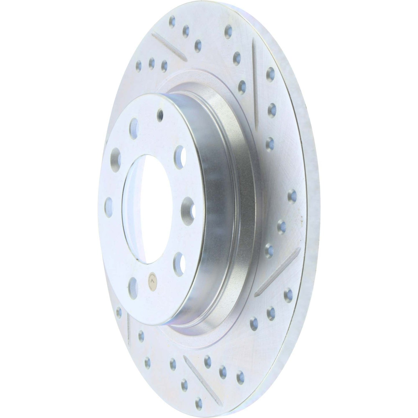 StopTech Select Sport 06-15 Mazda Miata MX-5 Slotted & Drilled Vented Left Rear Brake Rotor 227.45064L