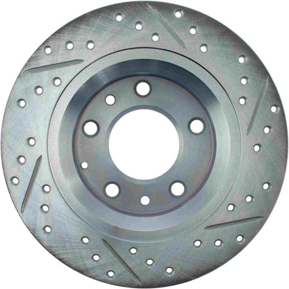 StopTech Select Sport 06-15 Mazda Miata MX-5 Slotted & Drilled Vented Right Rear Brake Rotor 227.45064R