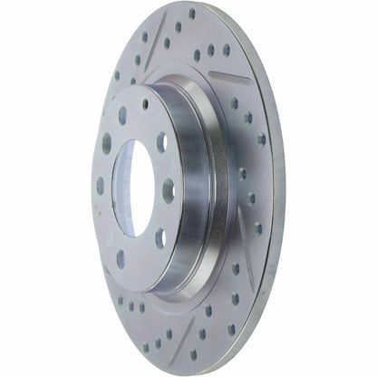 StopTech Select Sport 06-15 Mazda Miata MX-5 Slotted & Drilled Vented Right Rear Brake Rotor 227.45064R