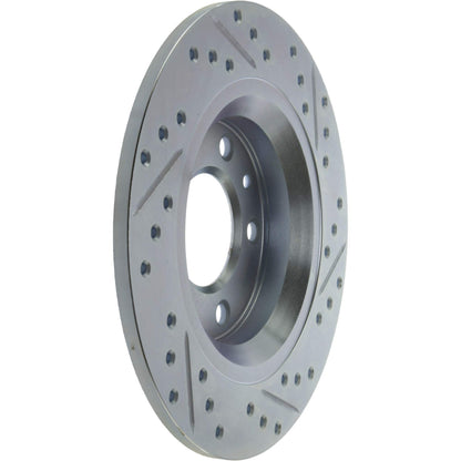 StopTech Select Sport 06-15 Mazda Miata MX-5 Slotted & Drilled Vented Right Rear Brake Rotor 227.45064R