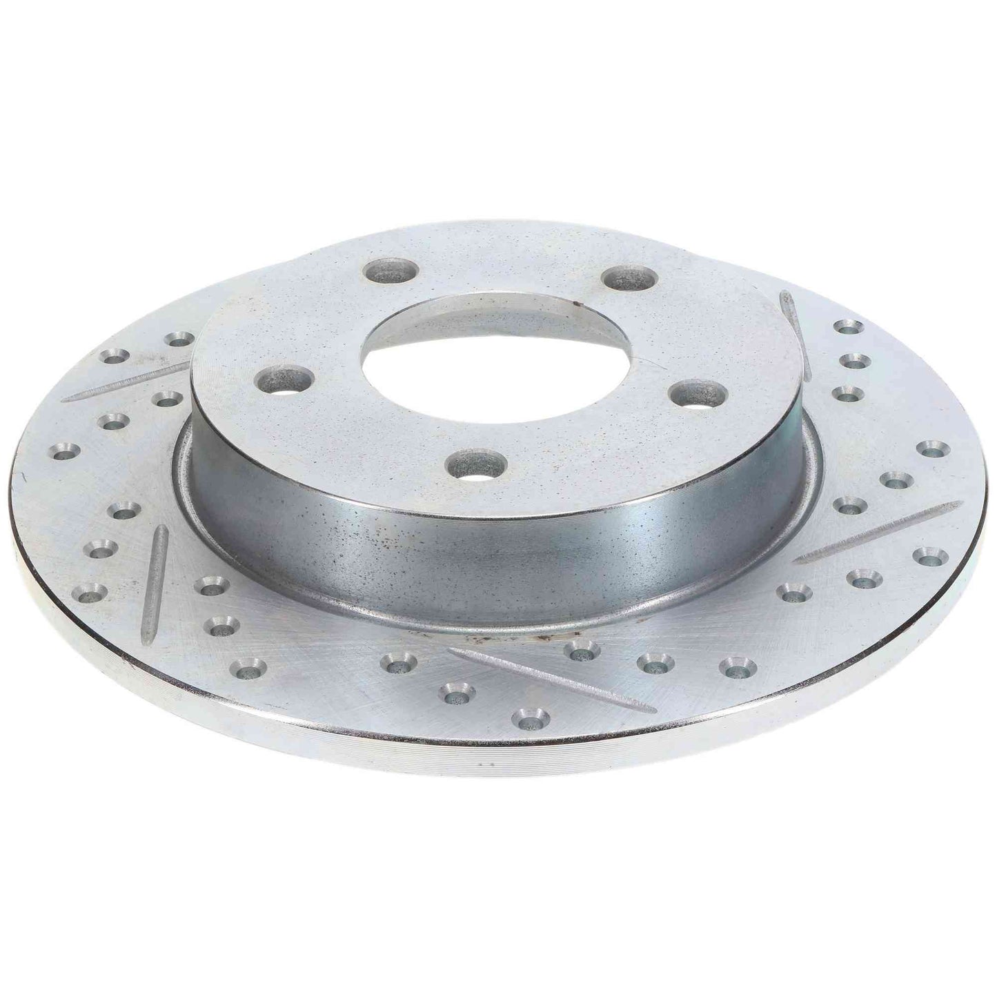 StopTech Select Sport Drilled And Slotted Brake Rotor; Front Right