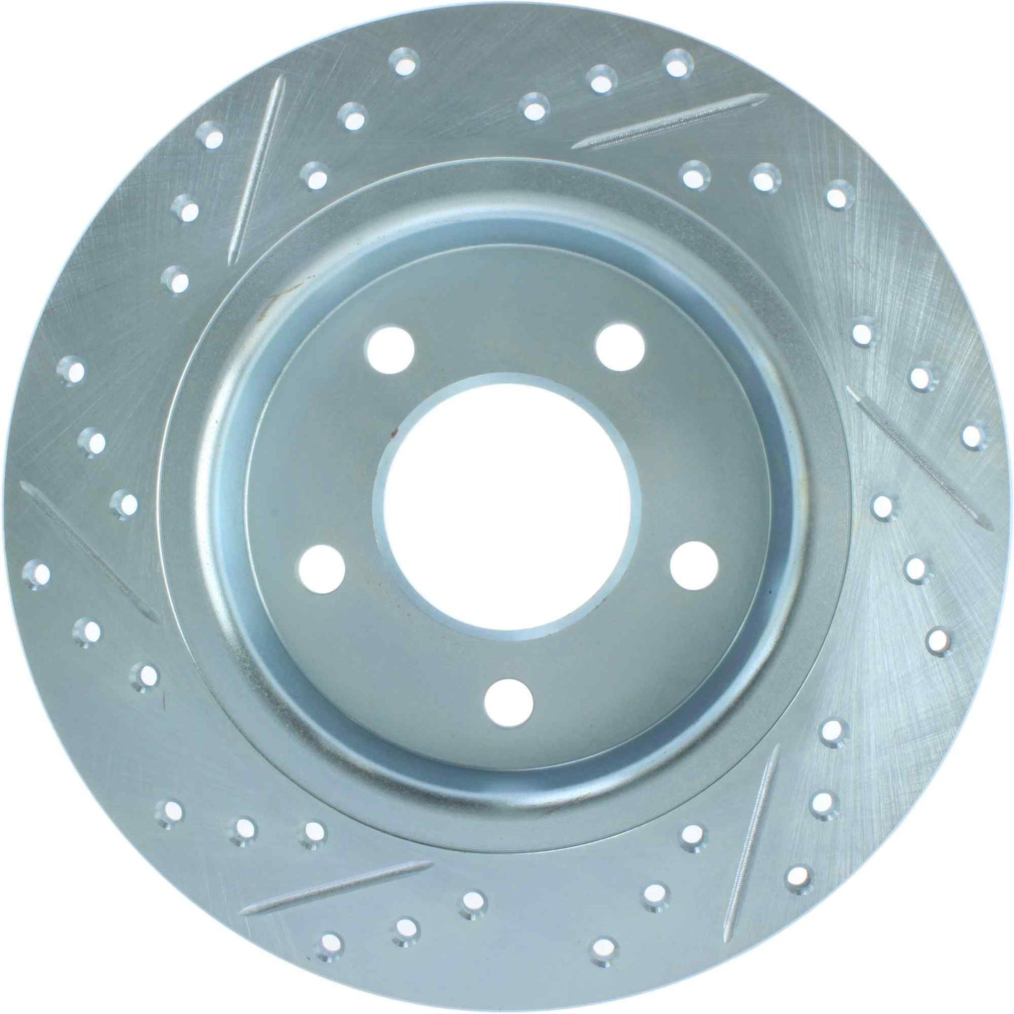 StopTech Select Sport 09-13 Mazda 3 Slotted & Drilled Left Rear Brake Rotor 227.45067L