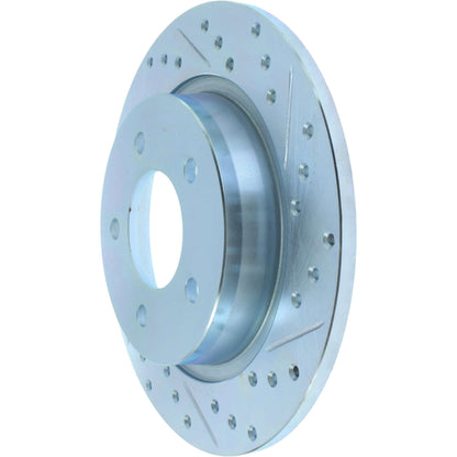StopTech Select Sport 09-13 Mazda 3 Slotted & Drilled Left Rear Brake Rotor 227.45067L