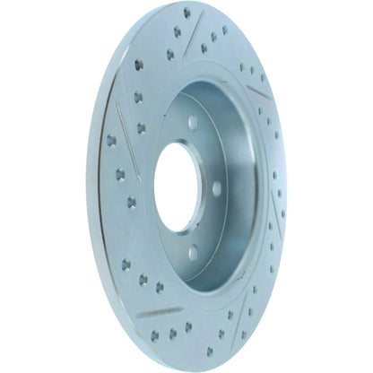 StopTech Select Sport 09-13 Mazda 3 Slotted & Drilled Left Rear Brake Rotor 227.45067L