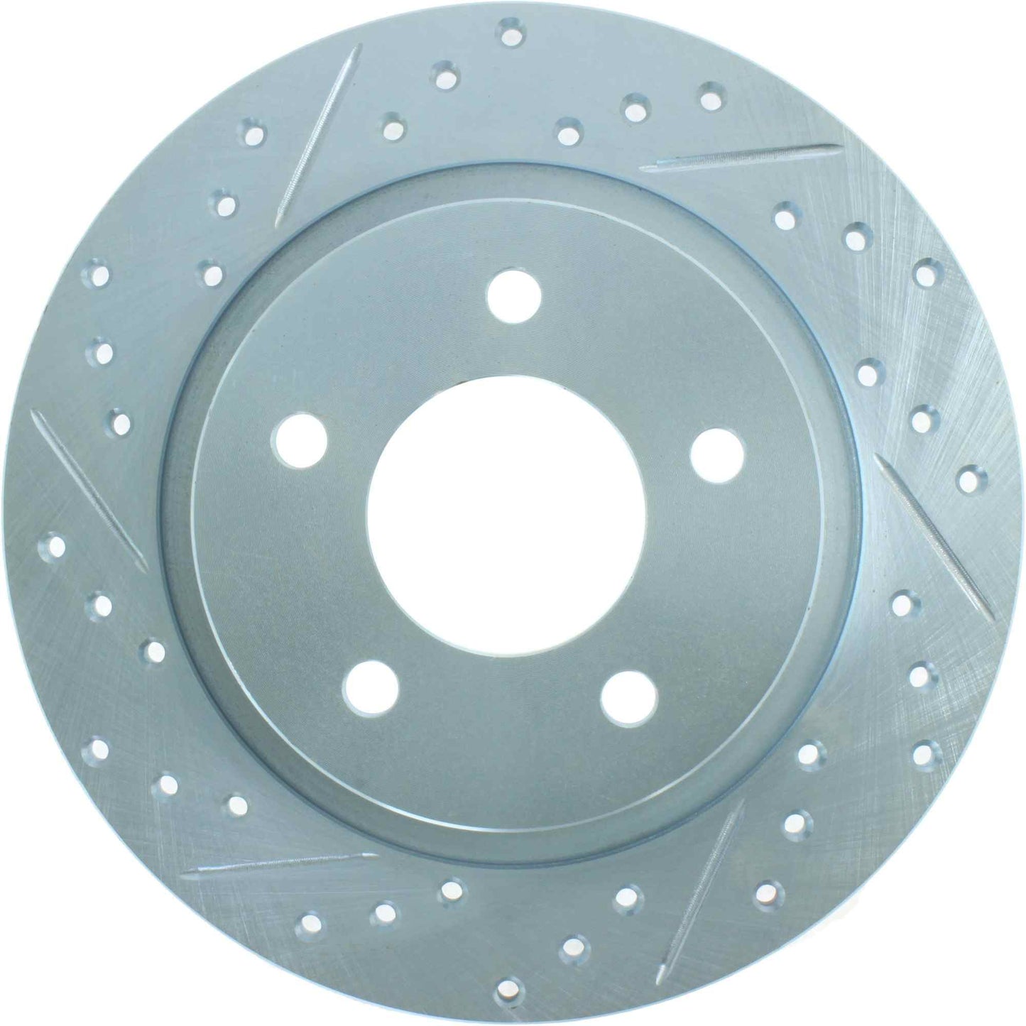 StopTech Select Sport 09-13 Mazda 3 Slotted & Drilled Right Rear Brake Rotor 227.45067R