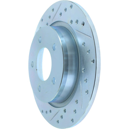 StopTech Select Sport 09-13 Mazda 3 Slotted & Drilled Right Rear Brake Rotor 227.45067R