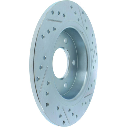 StopTech Select Sport 09-13 Mazda 3 Slotted & Drilled Right Rear Brake Rotor 227.45067R