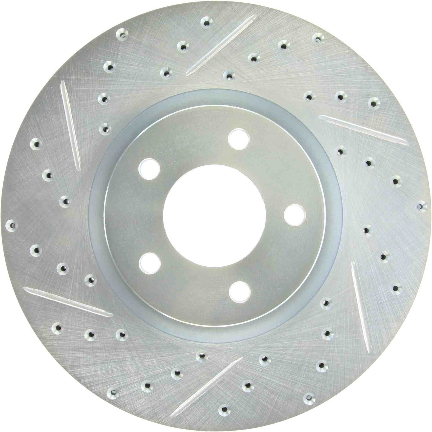 StopTech  Select Sport Drilled And Slotted Brake Rotor; Front Right