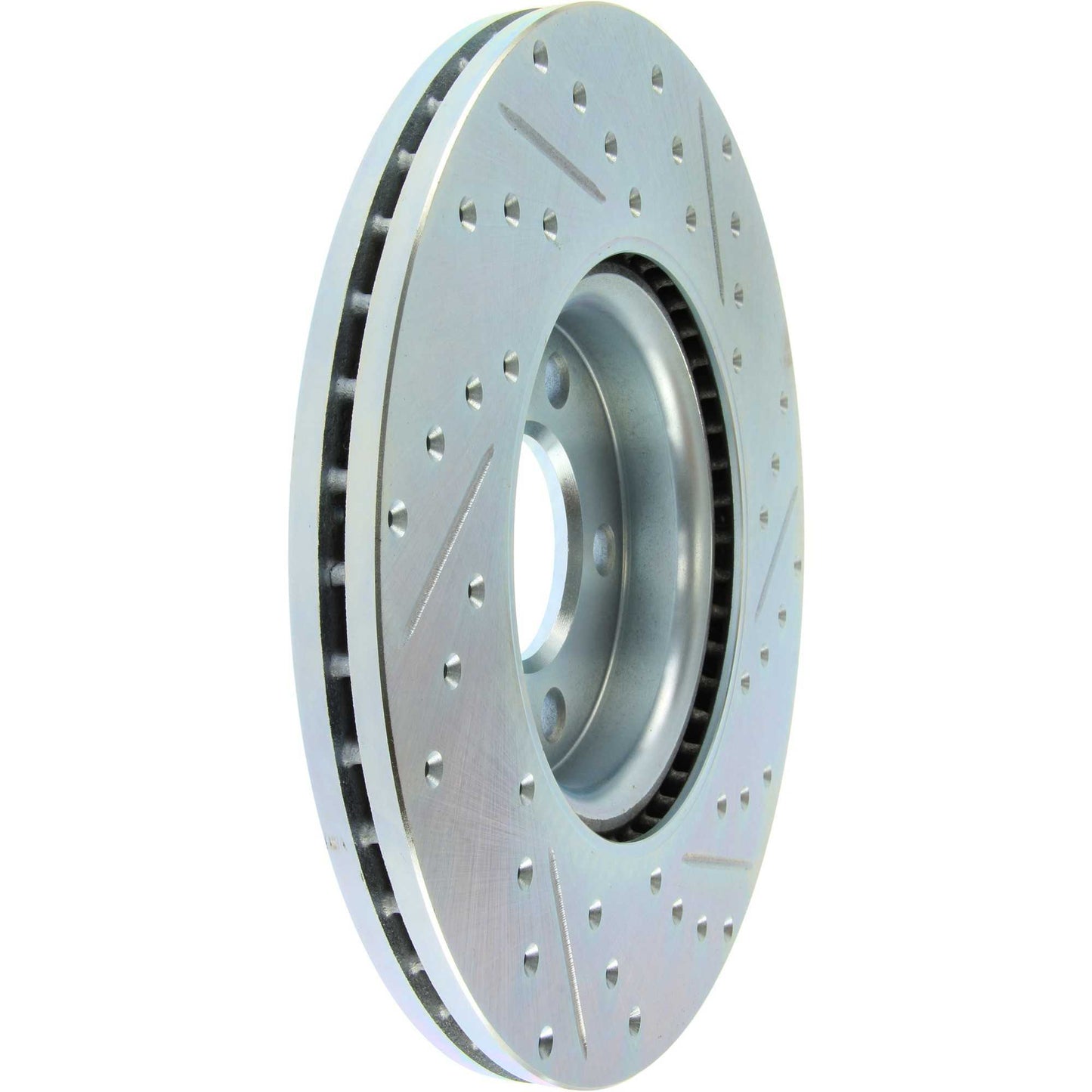 StopTech  Select Sport Drilled And Slotted Brake Rotor; Front Right