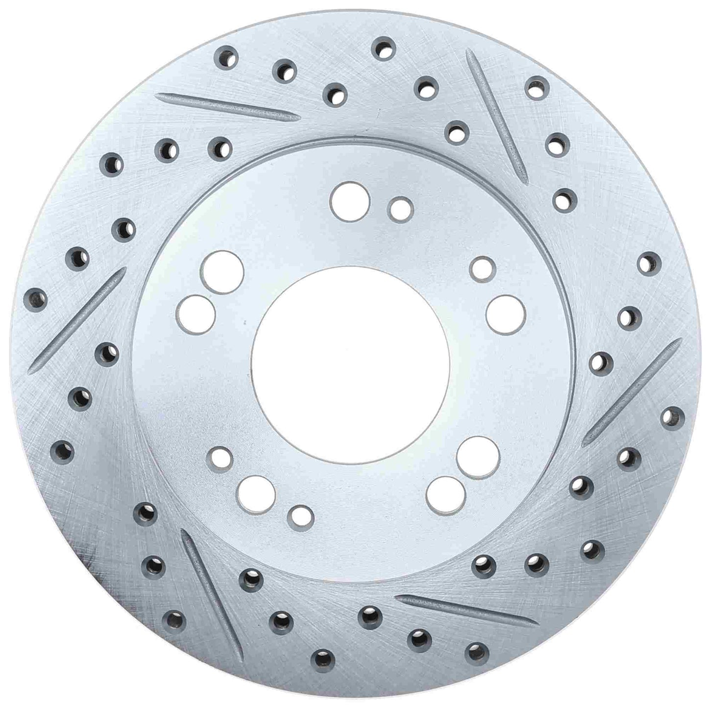 StopTech Select Sport Drilled And Slotted Brake Rotor; Front Left