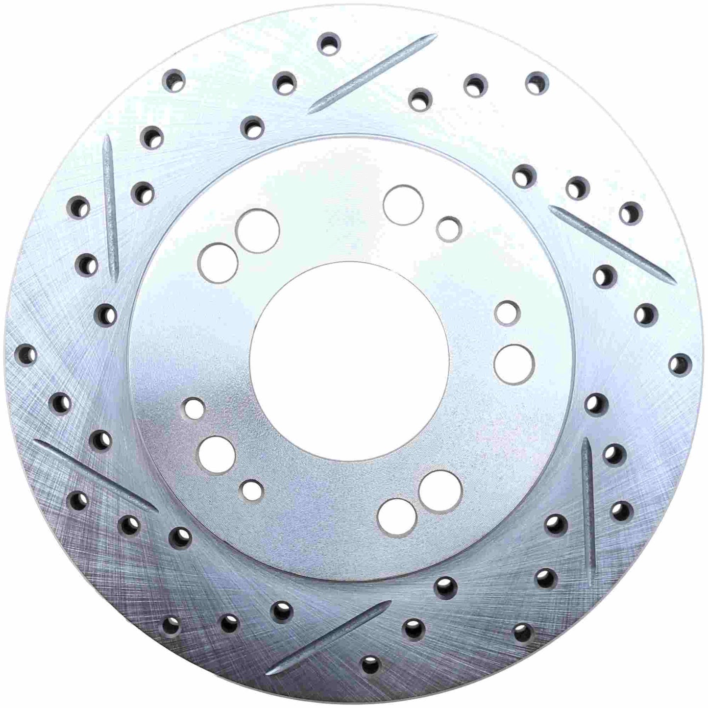 StopTech Select Sport Drilled And Slotted Brake Rotor; Front Right