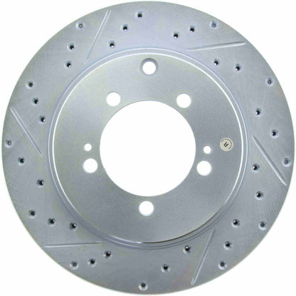 StopTech Select Sport Drilled & Slotted Rotor - Front Left 227.46065R