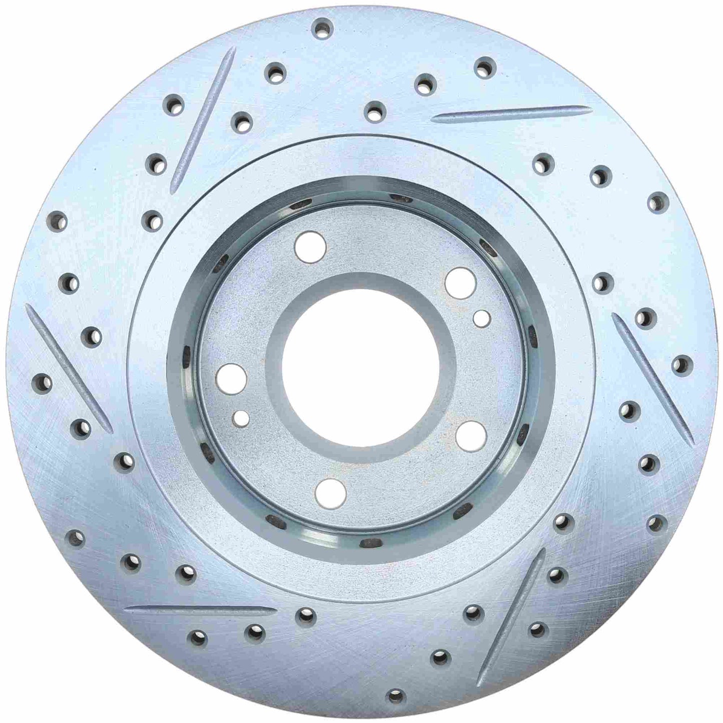 StopTech Select Sport Drilled And Slotted Brake Rotor; Front Left