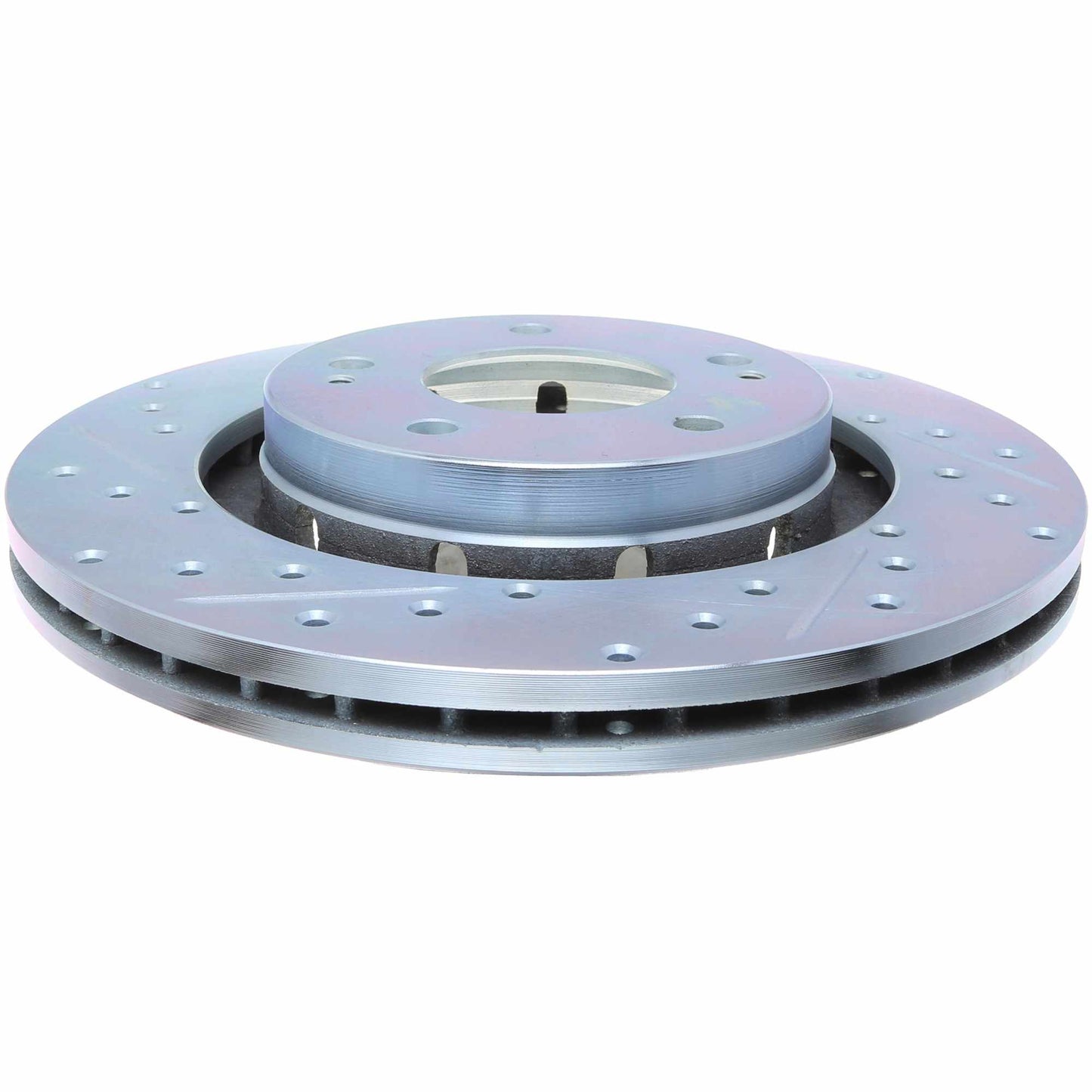 StopTech Select Sport Drilled And Slotted Brake Rotor; Front Right