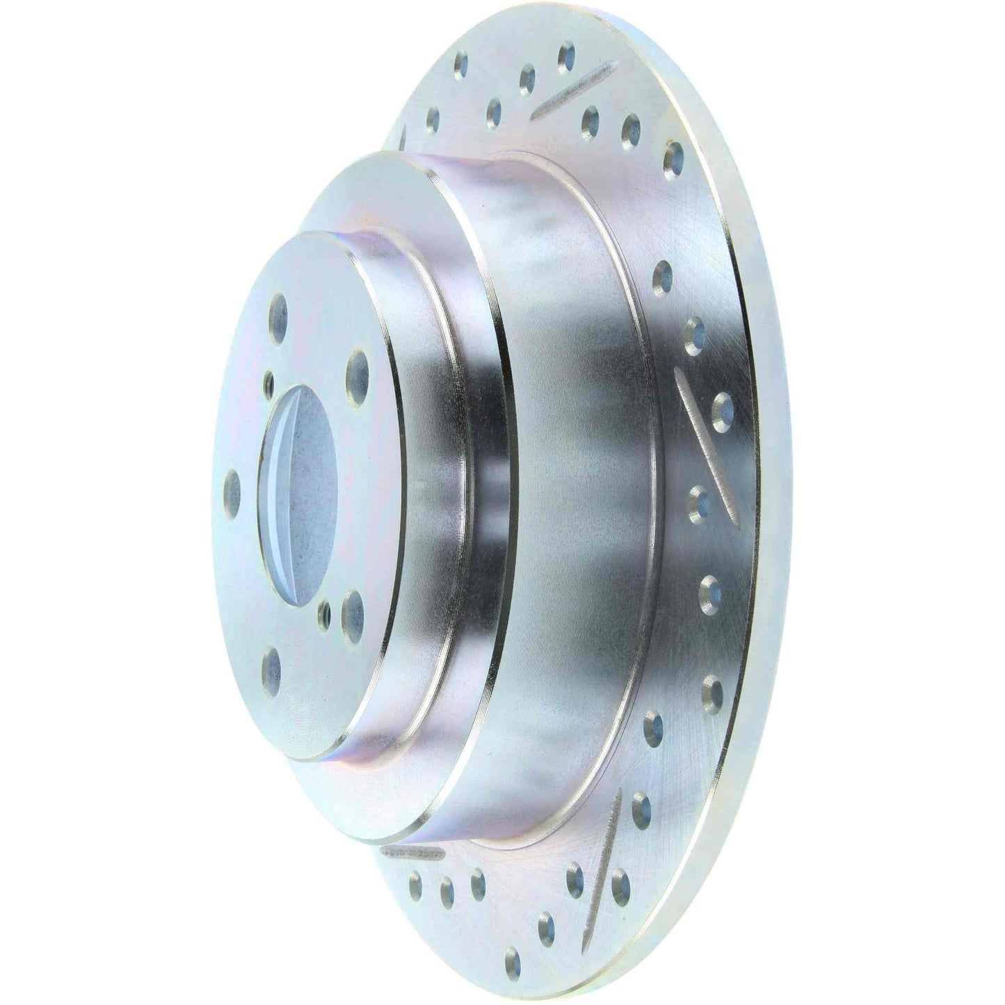 StopTech Select Sport 98-08 Subaru Forester Slotted and Drilled Right Rear Rotor 227.47011R