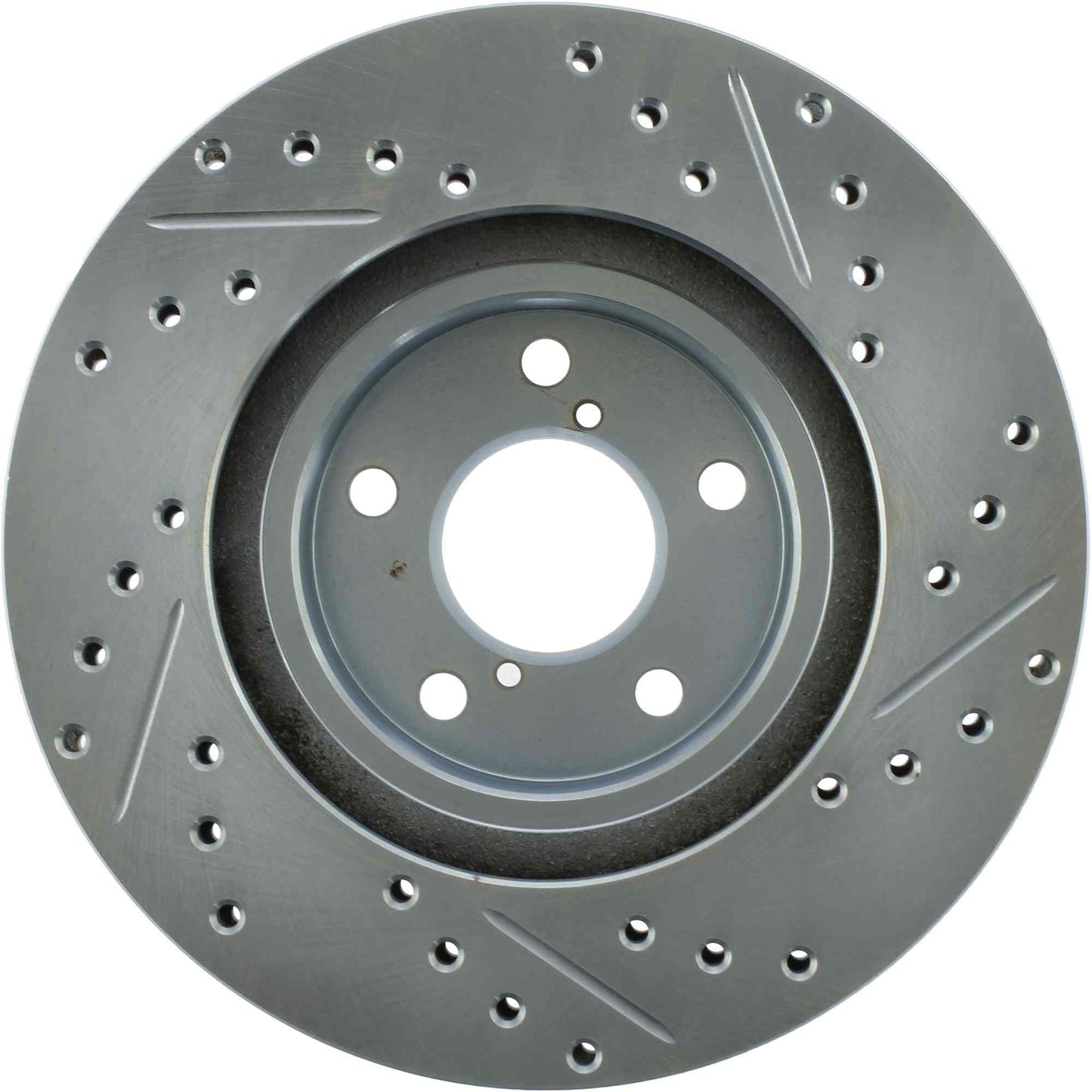 StopTech  Select Sport Drilled And Slotted Brake Rotor; Front Right