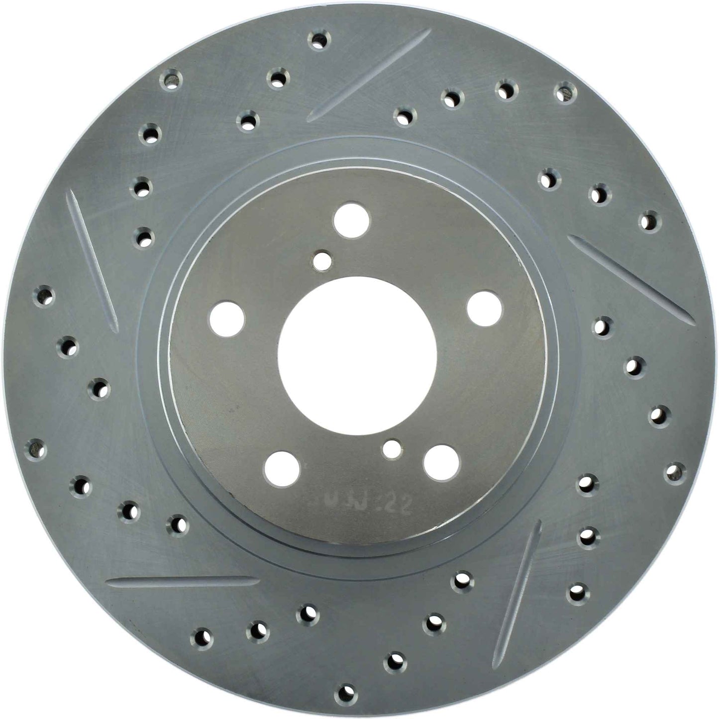 StopTech  Select Sport Drilled And Slotted Brake Rotor; Front Right