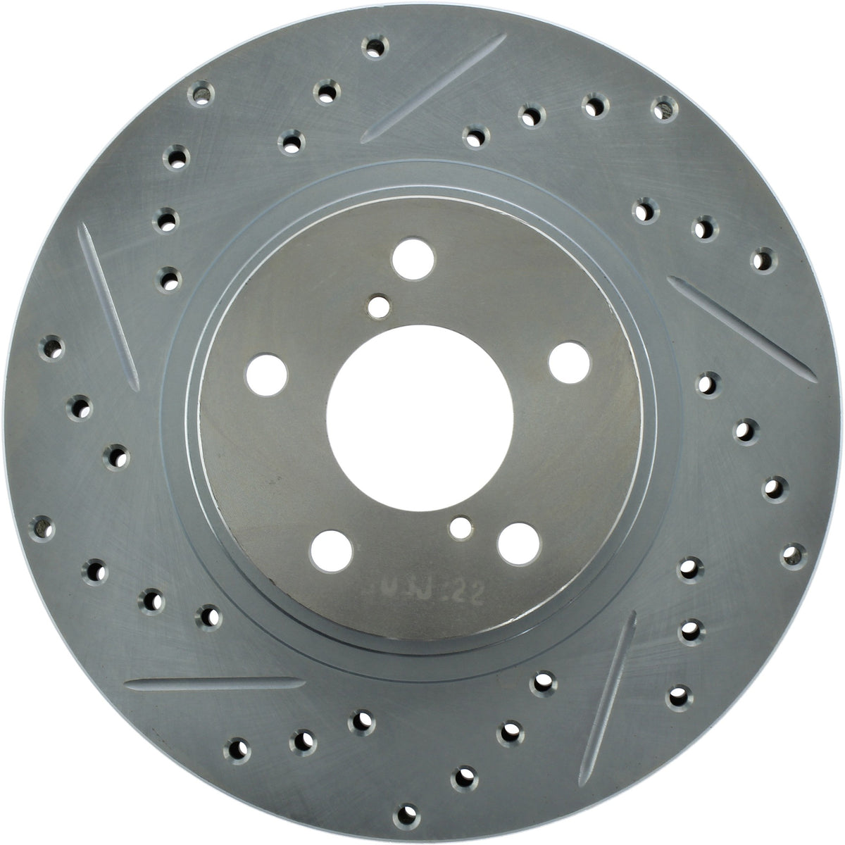 StopTech  Select Sport Drilled And Slotted Brake Rotor; Front Right