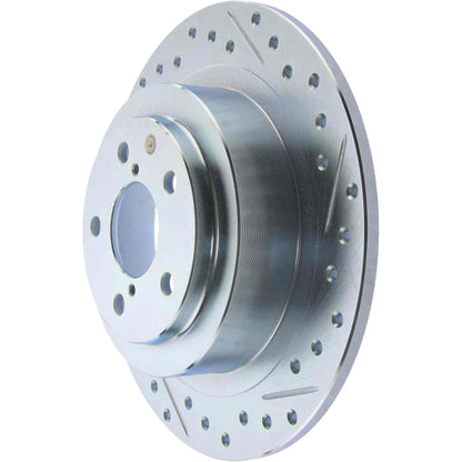 StopTech Select Sport Drilled & Slotted Rotor - Front Right 227.47017L