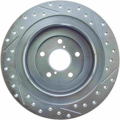 StopTech Select Sport Drilled & Slotted Rotor - Rear Left 227.47017R