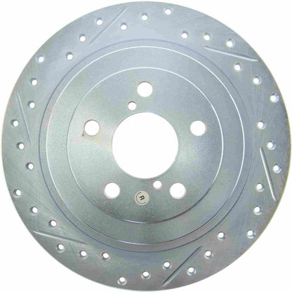 StopTech Select Sport Drilled & Slotted Rotor - Rear Left 227.47017R