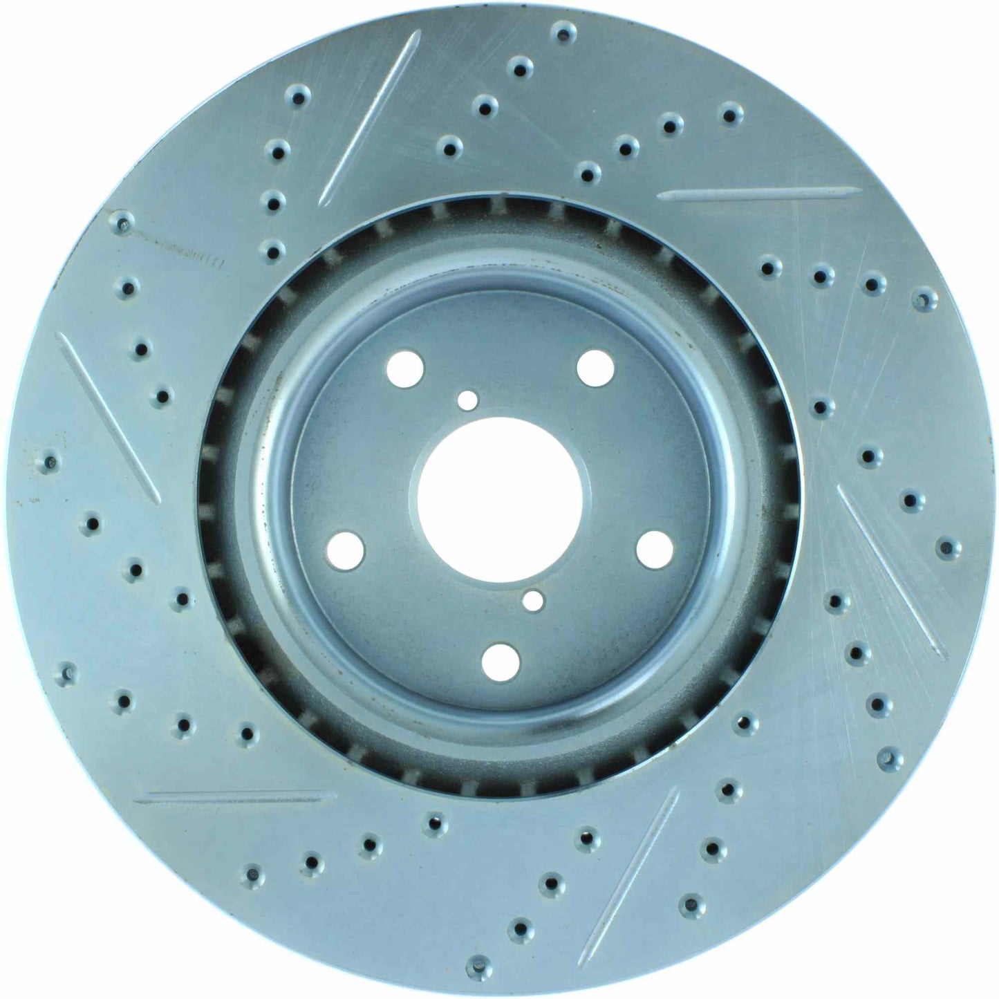 StopTech  Select Sport Drilled And Slotted Brake Rotor; Front Left