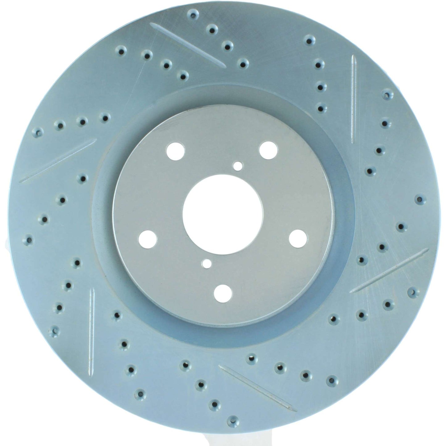 StopTech  Select Sport Drilled And Slotted Brake Rotor; Front Left