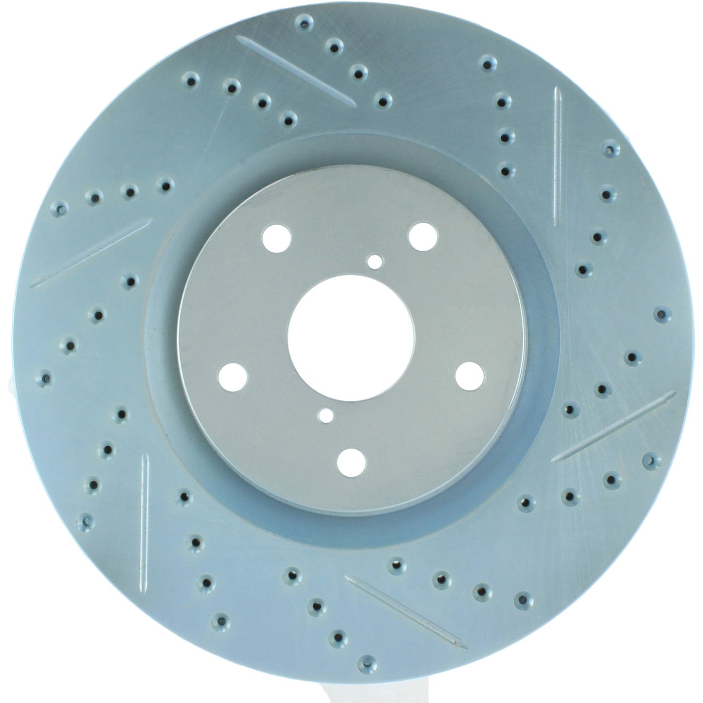 StopTech  Select Sport Drilled And Slotted Brake Rotor; Front Left