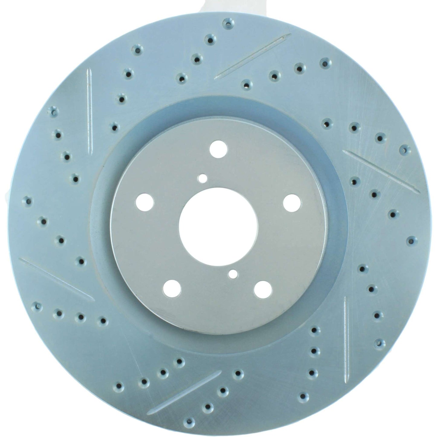 StopTech Select Sport Drilled And Slotted Brake Rotor; Front Right