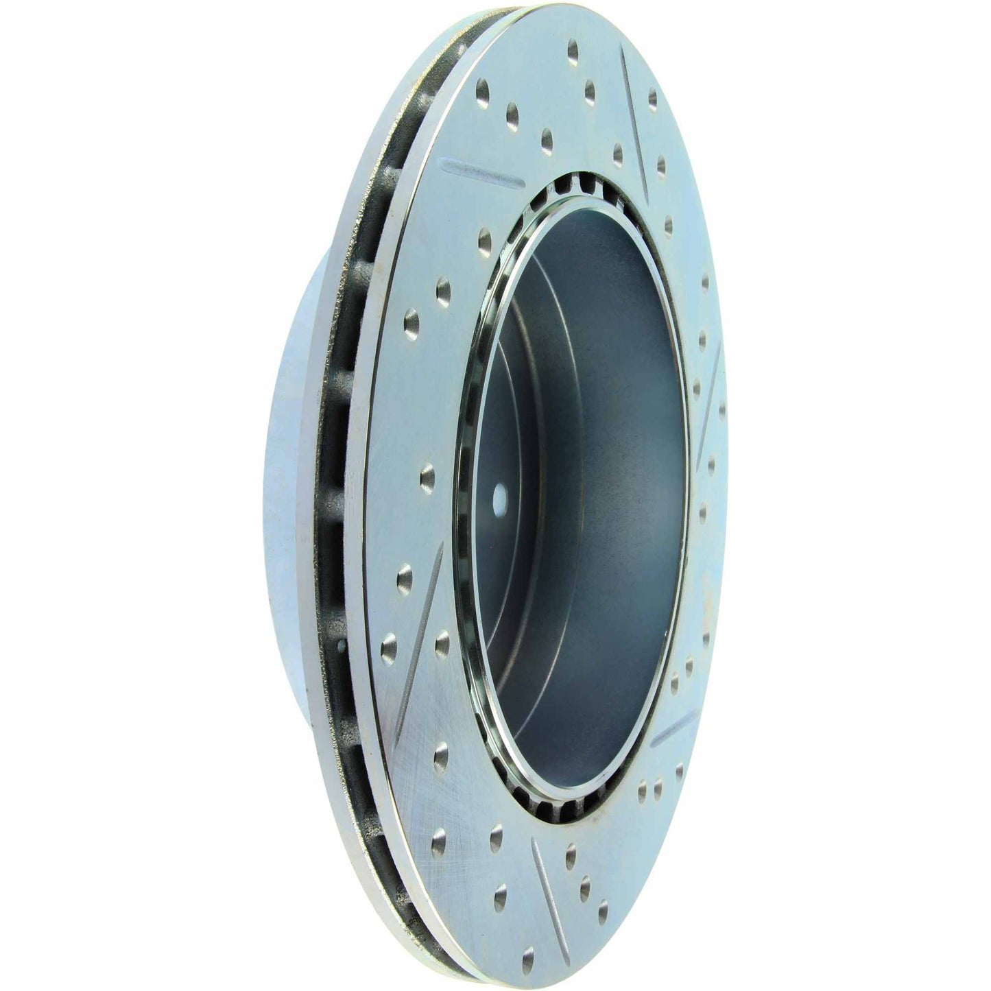 StopTech Select Sport 05-07 Subaru Impreza (DOES NOT FIT WRX/STI) Slotted / Drilled Right Rear Rotor 227.47023R