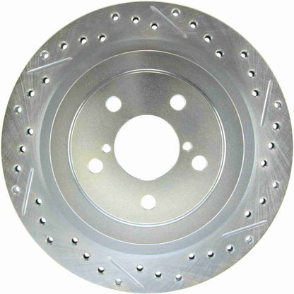 StopTech Select Sport Drilled and Slotted Brake Rotor Rear Left 227.47025L