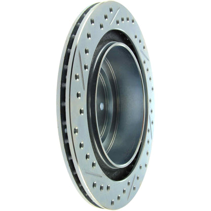 StopTech Select Sport 05-09 Subaru Legacy Select Slotted & Drilled Vented Left Rear Brake Rotor 227.47025L