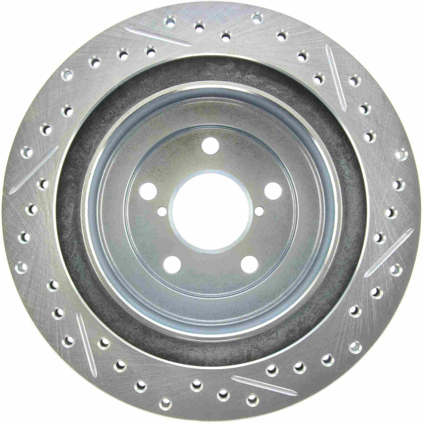 StopTech Select Sport 05-09 Subaru Legacy Select Slotted & Drilled Vented Right Rear Brake Rotor 227.47025R