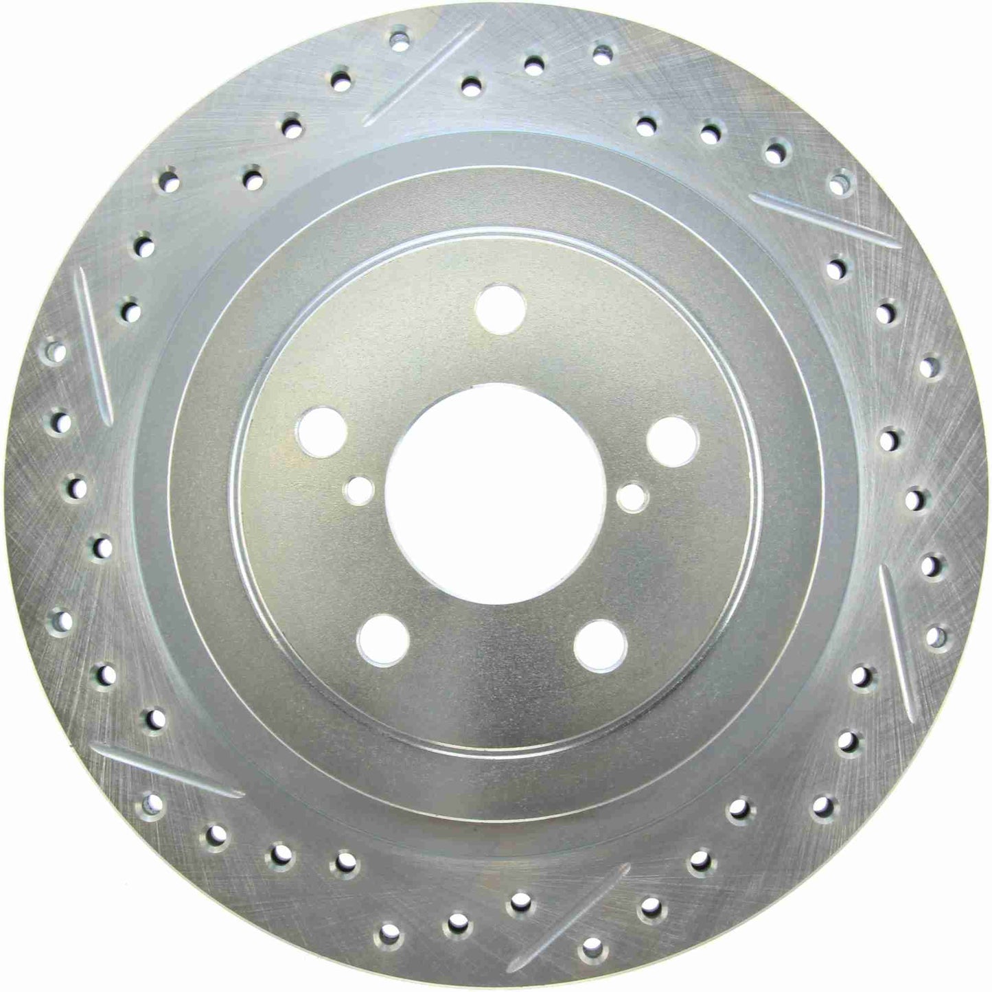StopTech Select Sport 05-09 Subaru Legacy Select Slotted & Drilled Vented Right Rear Brake Rotor 227.47025R