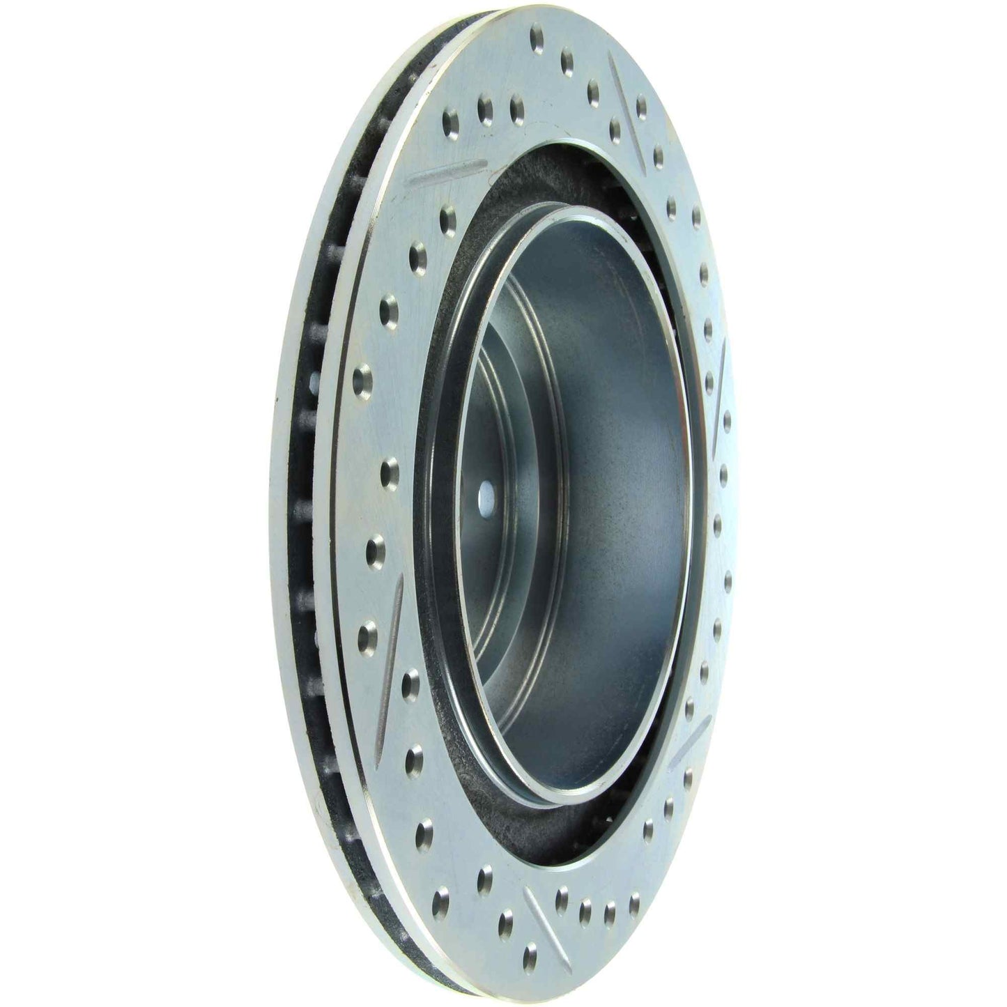 StopTech Select Sport 05-09 Subaru Legacy Select Slotted & Drilled Vented Right Rear Brake Rotor 227.47025R