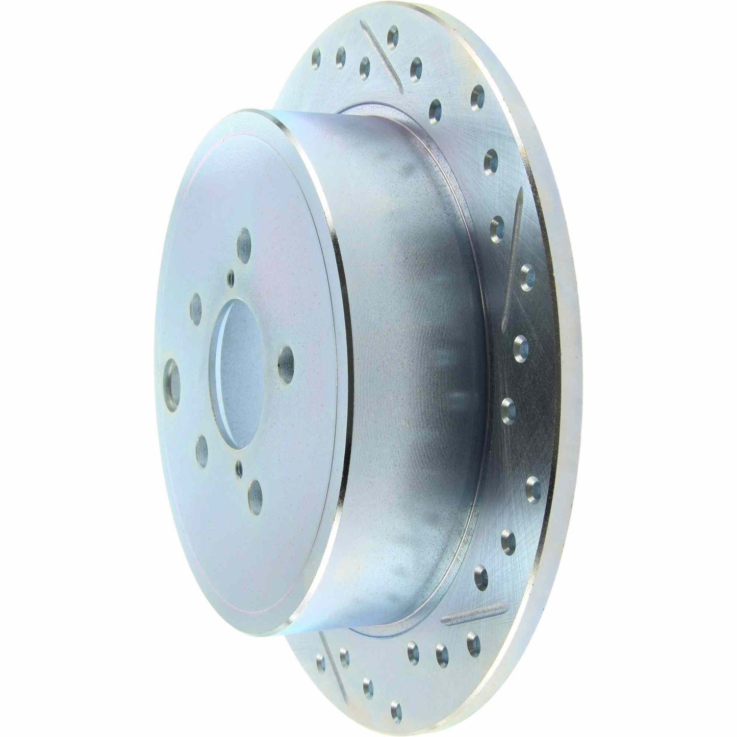 StopTech Select Sport 09-13 Subaru Forester Slotted and Drilled Left Rear Rotor 227.47029L