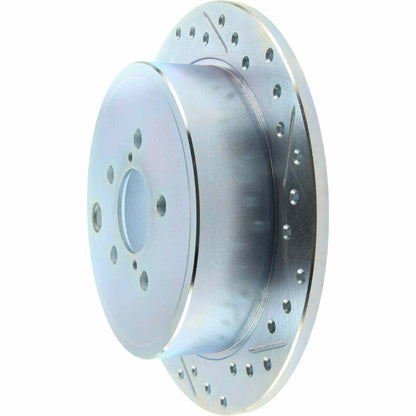 StopTech Select Sport 09-13 Subaru Forester Slotted and Drilled Left Rear Rotor 227.47029L