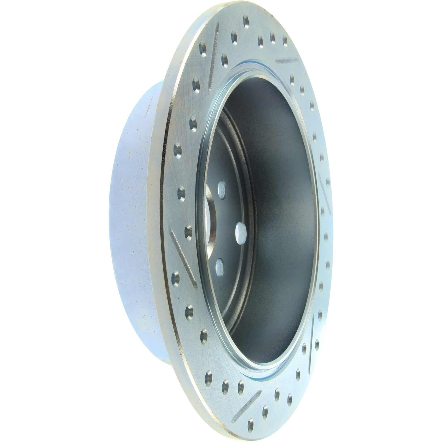 StopTech Select Sport 09-13 Subaru Forester Slotted and Drilled Left Rear Rotor 227.47029L