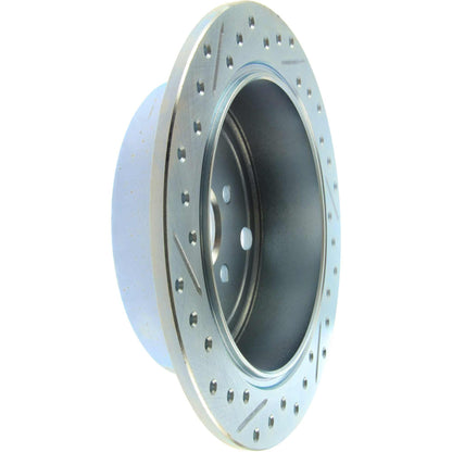 StopTech Select Sport 09-13 Subaru Forester Slotted and Drilled Left Rear Rotor 227.47029L